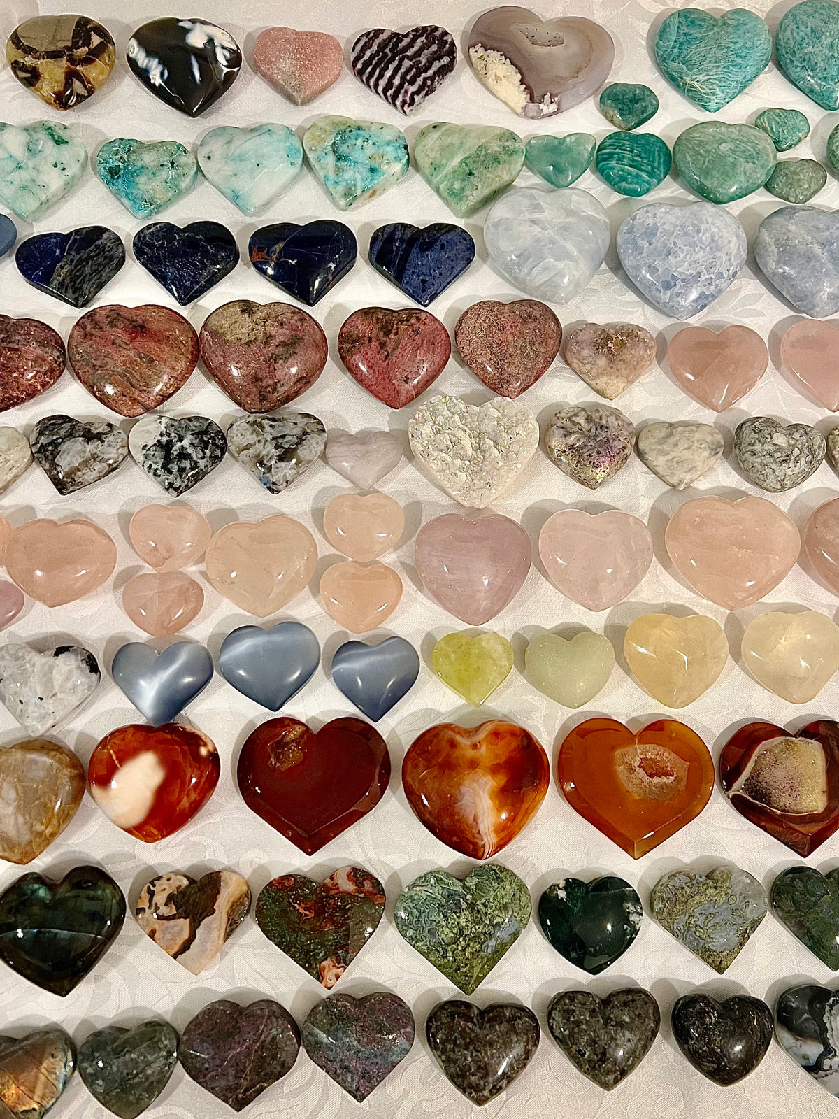 Hearts, Carvings and Shapes