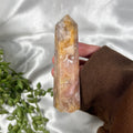 Flower Agate Towers, Flower Agate Points, Crystal Obelisks, Flower Agate Carvings, Connect to Divine Feminine | Consciously Sourced