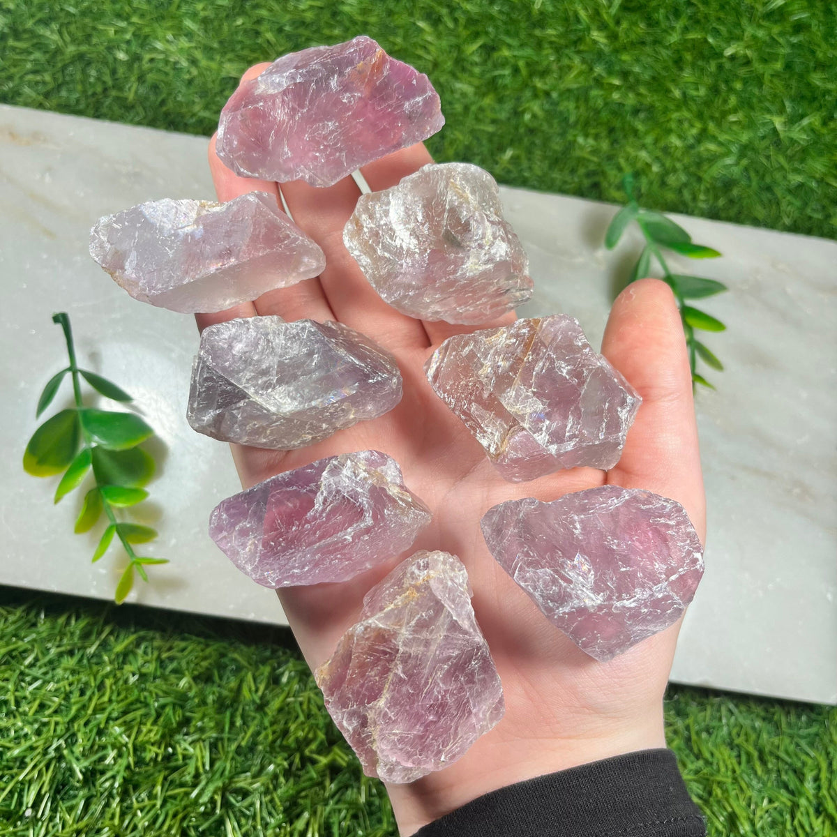 Raw Purple Flourite , Healing Crystal Chunks , Purple , Natural Gemstone , Third Eye , Protection  Ethically Sourced , UK Crystals