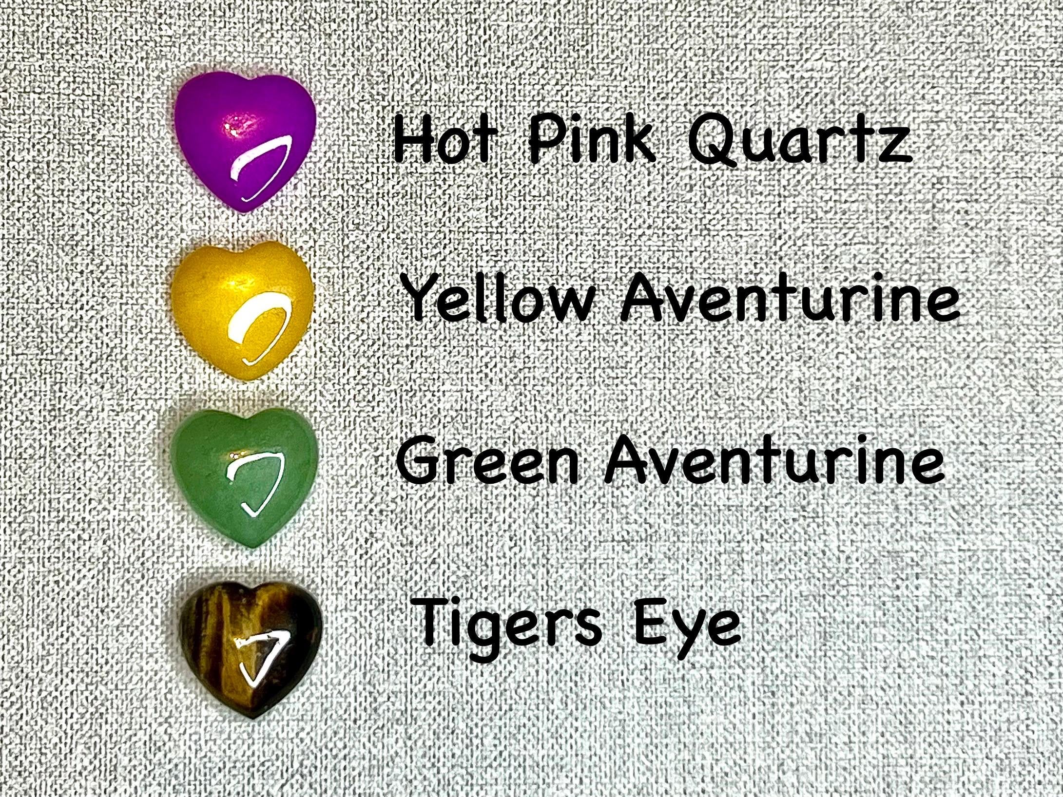 Crystal Heart Pocket Hug for Dad, Crystal letterbox gift, Thinking of you present, Gift Card Poem, Choose Crystal Type, Metaphysical UK Shop
