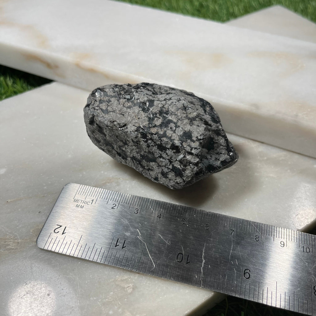 Large Raw Snowflake Obsidian Chunks, Protection Stone, Ethically Sourced UK Crystals