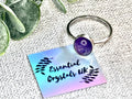 Amethyst Crystal Ring, UK Size P, 925 Sterling Silver, Healing Crystal Jewellery Gift, Purple Gemstone for anxiety, Ethically sourced stones