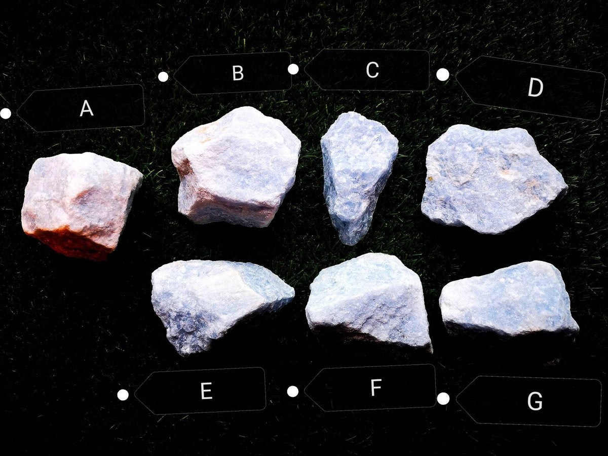 Beautiful large raw blue calcite chunks, Ethically Sourced UK Crystals, Unique Gifts, Reiki, Chakra / Revision Tool / Throat Chakra