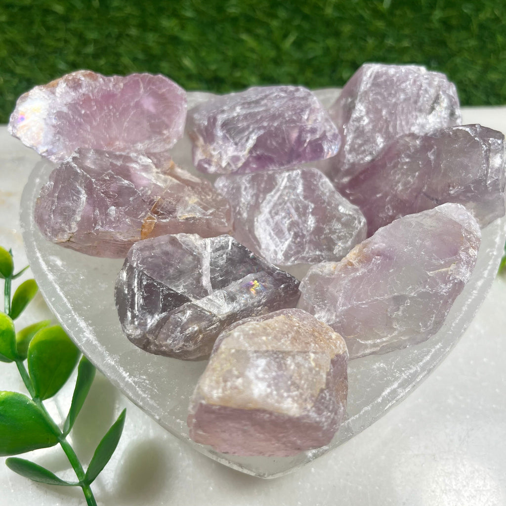 Raw Purple Flourite , Healing Crystal Chunks , Purple , Natural Gemstone , Third Eye , Protection  Ethically Sourced , UK Crystals