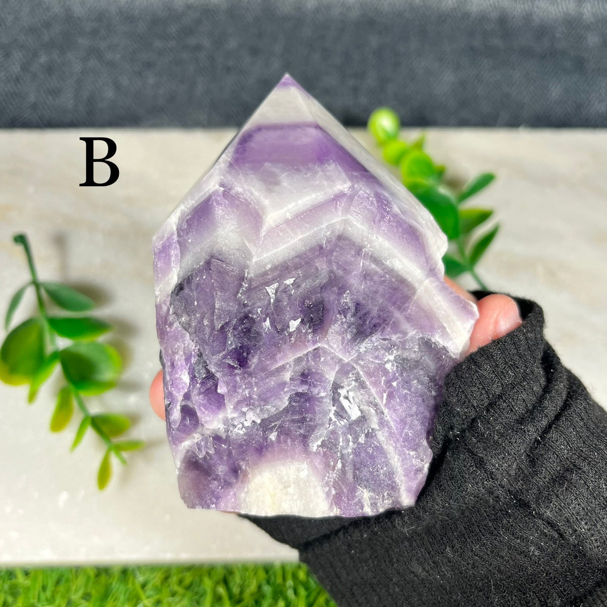 Amethyst Points , Amethyst Half Polished Points , Amethyst Towers , Consciously Sourced , Raw Amethyst , Chevron Amethyst , Amethyst Crystal