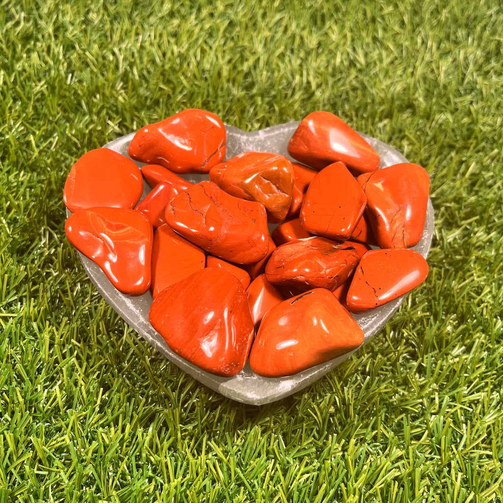 Red Jasper Tumblestones, Healing Crystal, Energy Giver, Root Chakra, Ethically Sourced UK Crystals | Crystal Gift