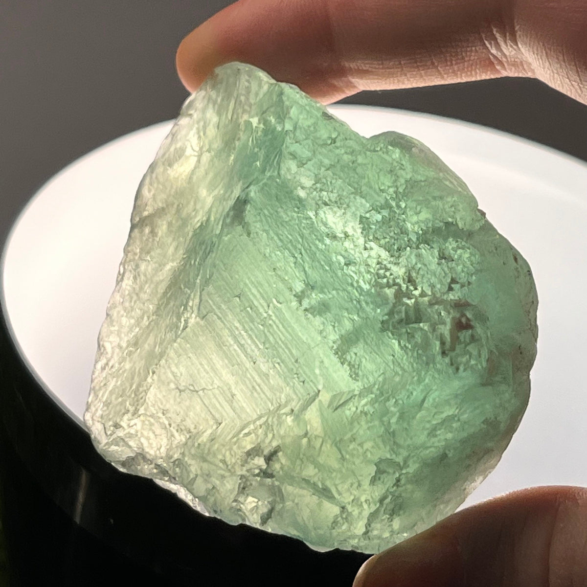 Raw Green Fluorite Chunks, Consciously Sourced UK Crystals