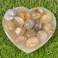 Flower Agate Tumblestones, High Quality Healing Crystals, Consciously Sourced Crystals, Heart Chakra, UK Crystals, Crystals for anxiety,