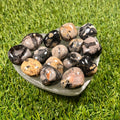Silver Leaf Jasper Tumblestones, Consciously Sourced UK Crystals