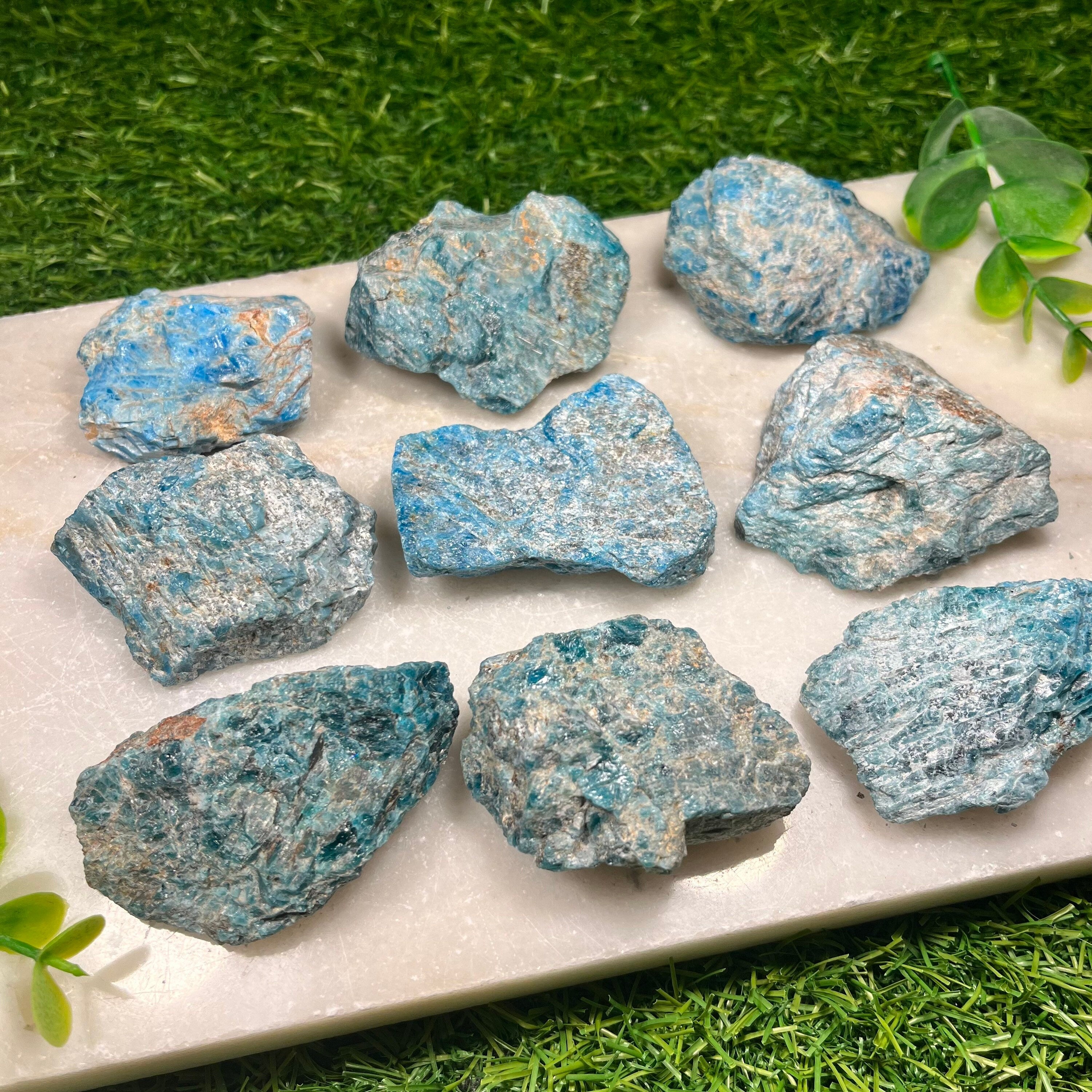 Raw Apatite Chunks , Healing Crystals , Rough Apatite Crystal , UK Crystals , Consciously Sourced , Manifestation , Bones , Arthritis , Gift