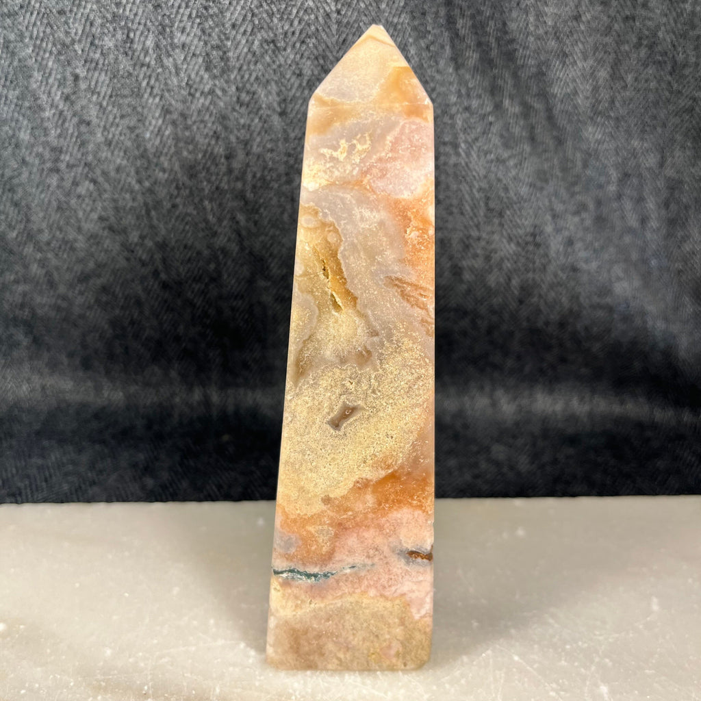 Pink Amethyst Tower, Pink Amethyst Point, Pink Amethyst Obelisk, Statement Piece, Rare Crystal Geode with druzy, Christmas gift, Tower A