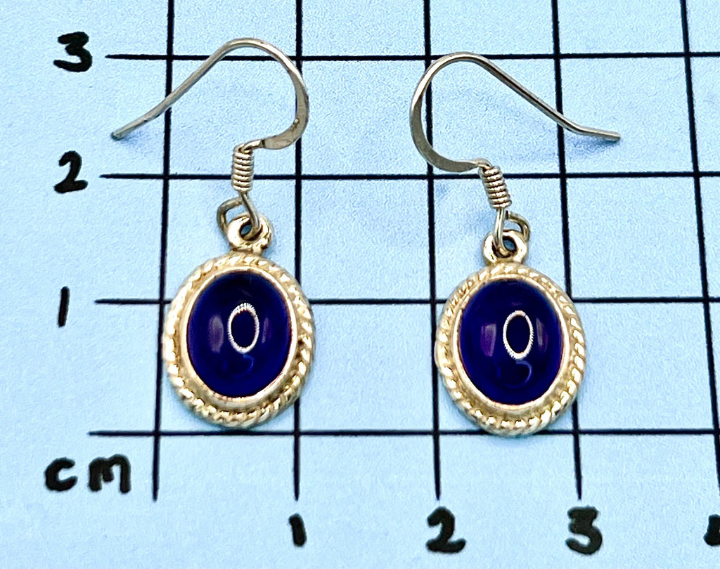 Sterling silver amethyst earrings dangle, crown chakra gemstone earrings for women, metaphysical shops, February birthday gift for her