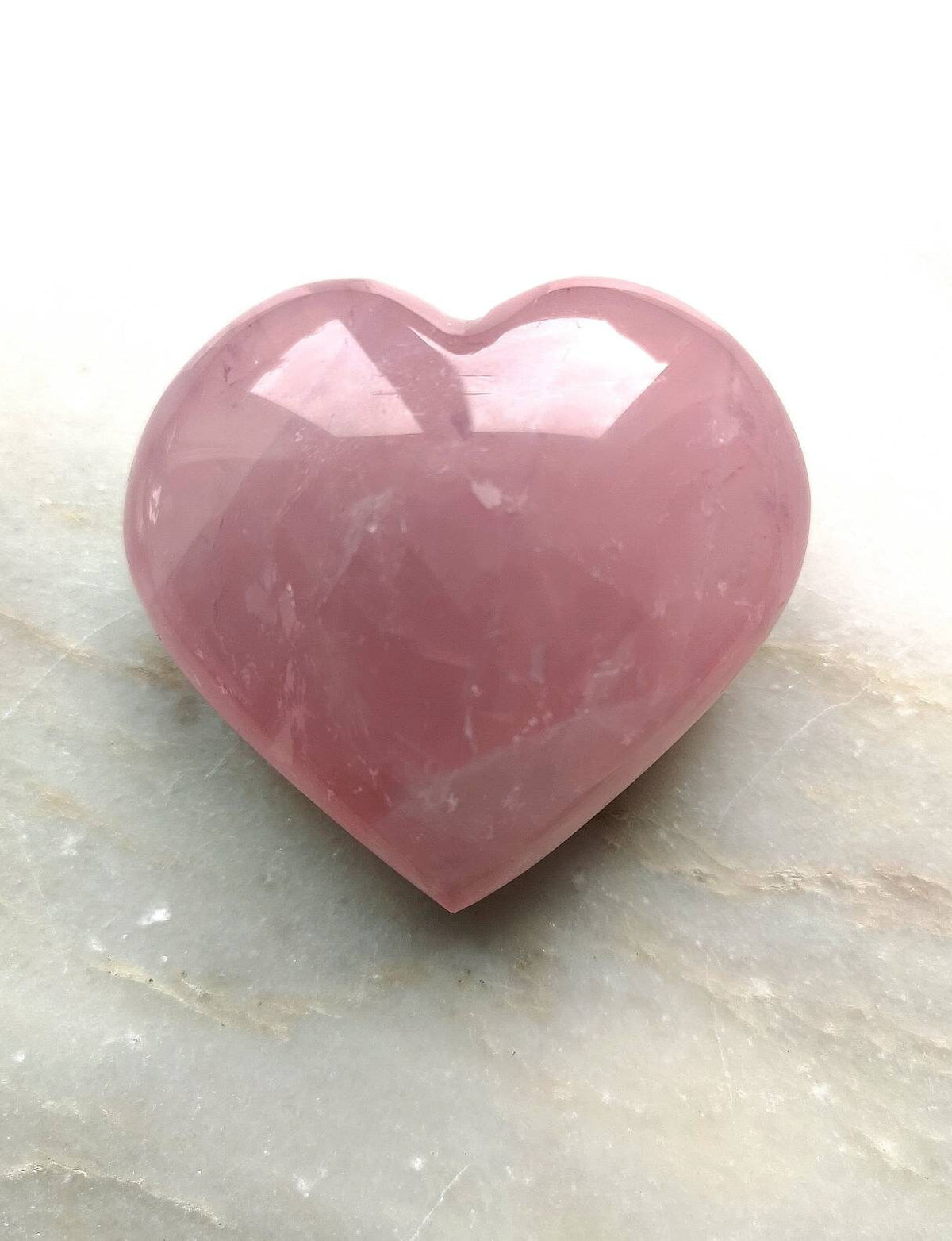 Large Crystal Puffy Hearts, Rose Quartz Heart, Flower Agate Heart, Ethically Sourced, UK Crystals, Mother's Day Gift, Birthday Present