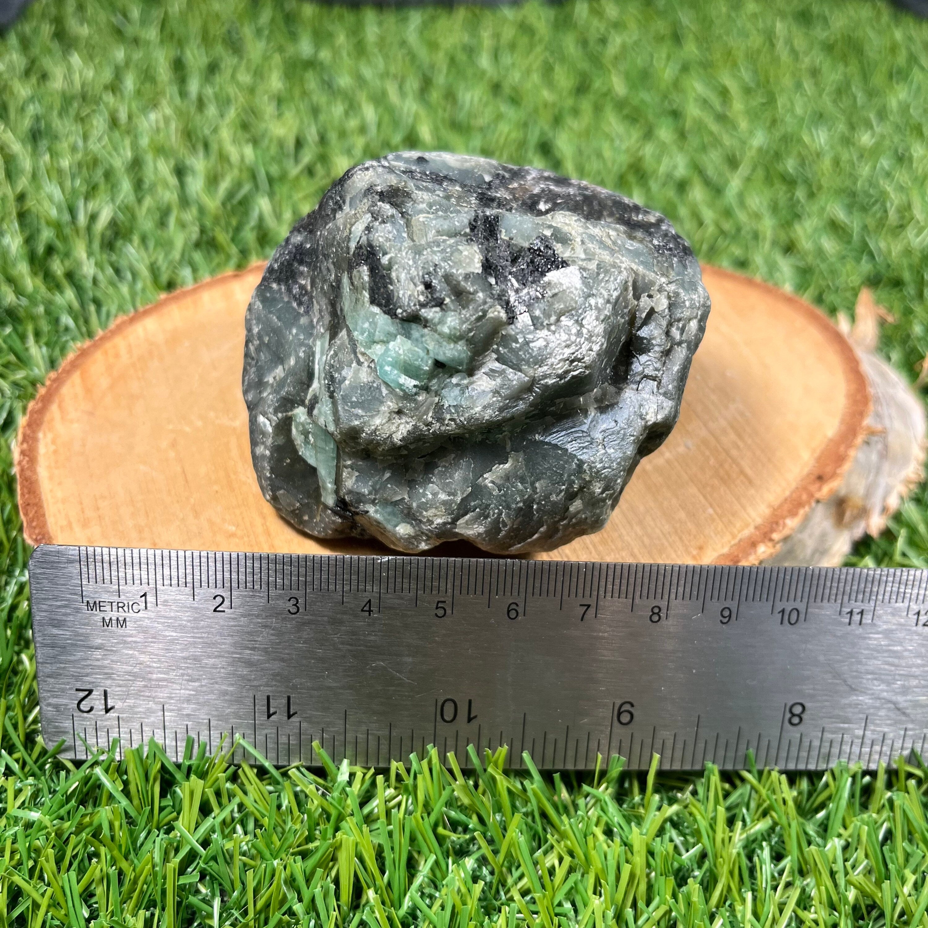 Raw African Emerald Chunks, Heart Chakra Healer, Ethically Sourced UK Crystal Gift