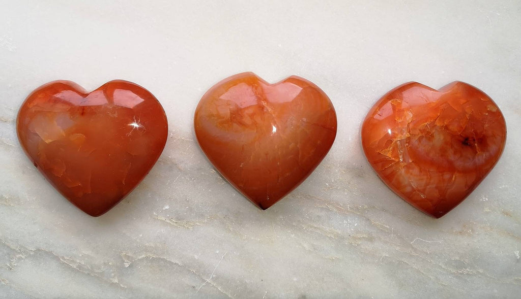 Gorgeous High Quality Carnelian Large Puffy Heart, Ethically Sourced UK Crystal, Mother's Day Gift, Birthday Present, Crystal Heart Gift
