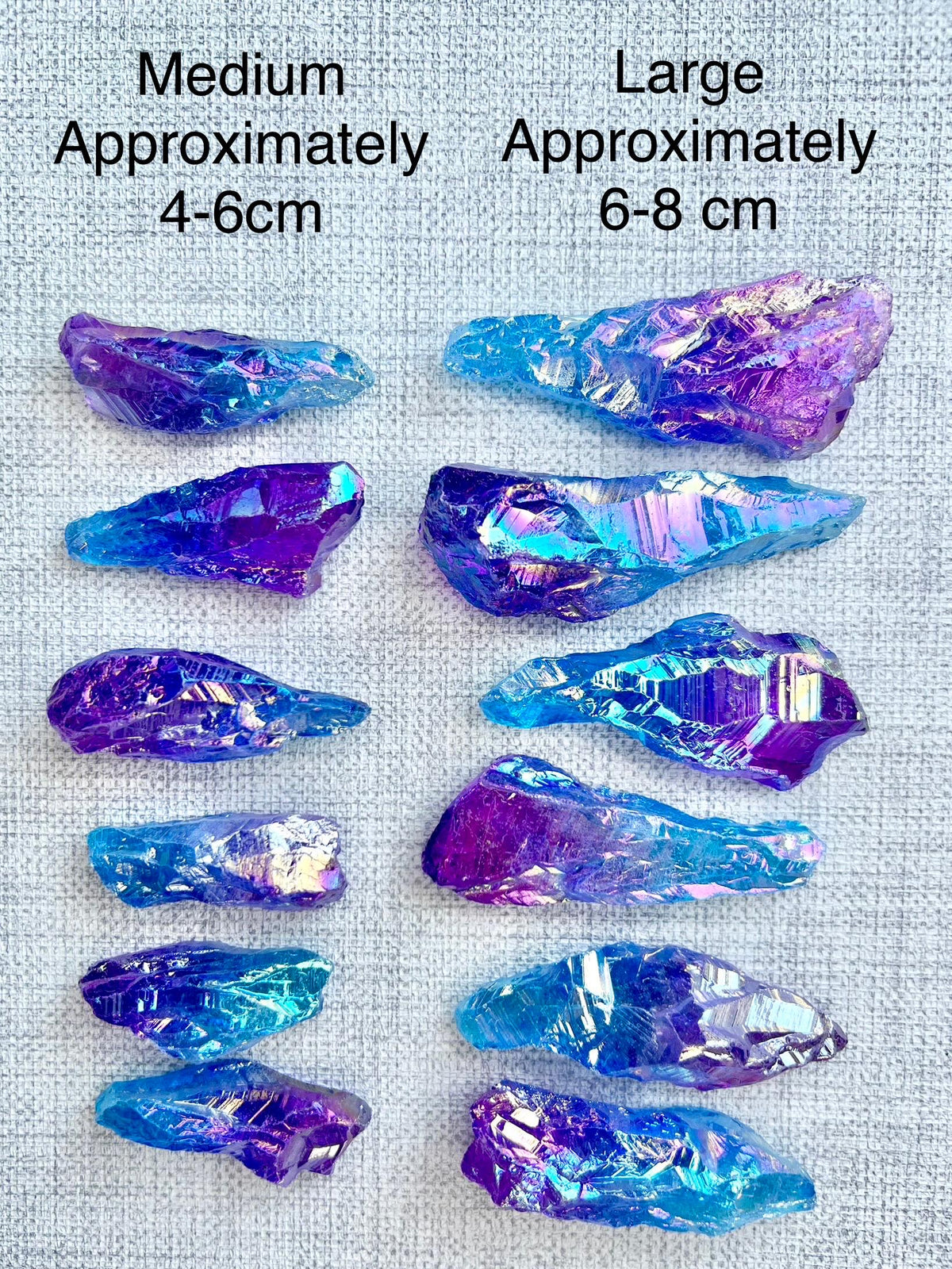Pink & Blue Aura Quartz Crystal, Ethically Sourced Gemstone Gift