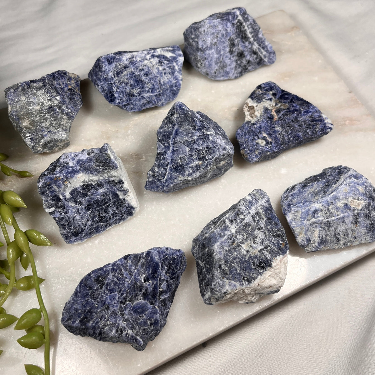Raw Sodalite Pieces, Consciously Sourced UK Crystals