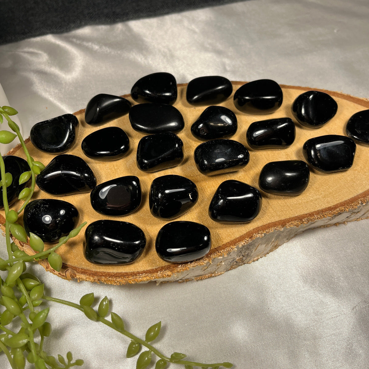Black Obsidian Tumblestones, Protection Stone, Intuition, Reiki, Consciously Sourced UK Crystals | Gift