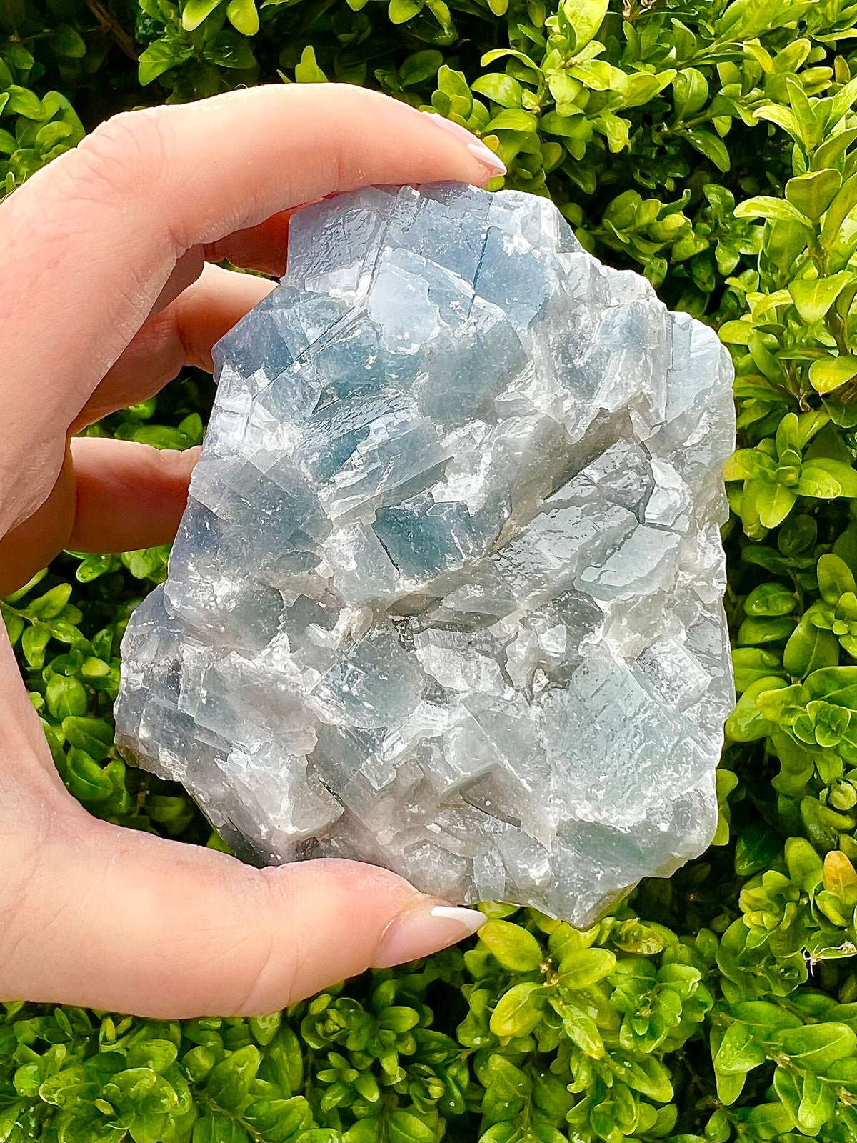Blue Calcite Crystals Large Raw Chunks, UK Crystals, Ethically Sourced, Crystal Gift