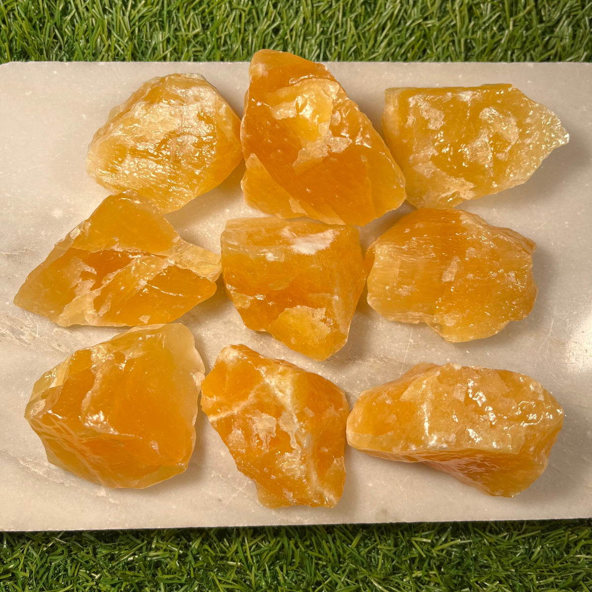 Raw Orange Calcite Large Chunks, UK Crystals, Ethically Sourced Healing Crystals, Crystal Gift, Reiki Stones