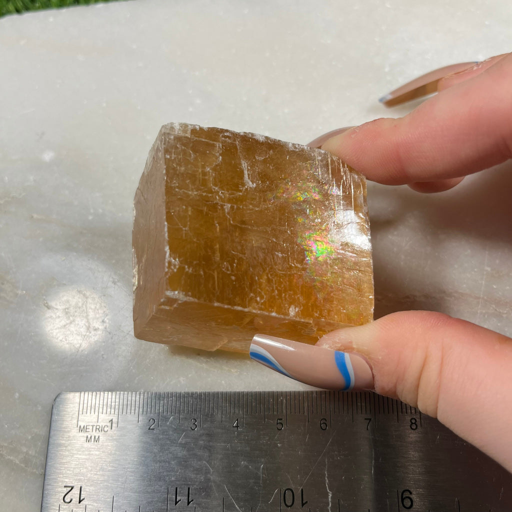 Honey Calcite crystal chunks, Raw Honey Calcite crystal, third eye chakra stone, solar plexus chakra crystal, ethically sourced UK crystal