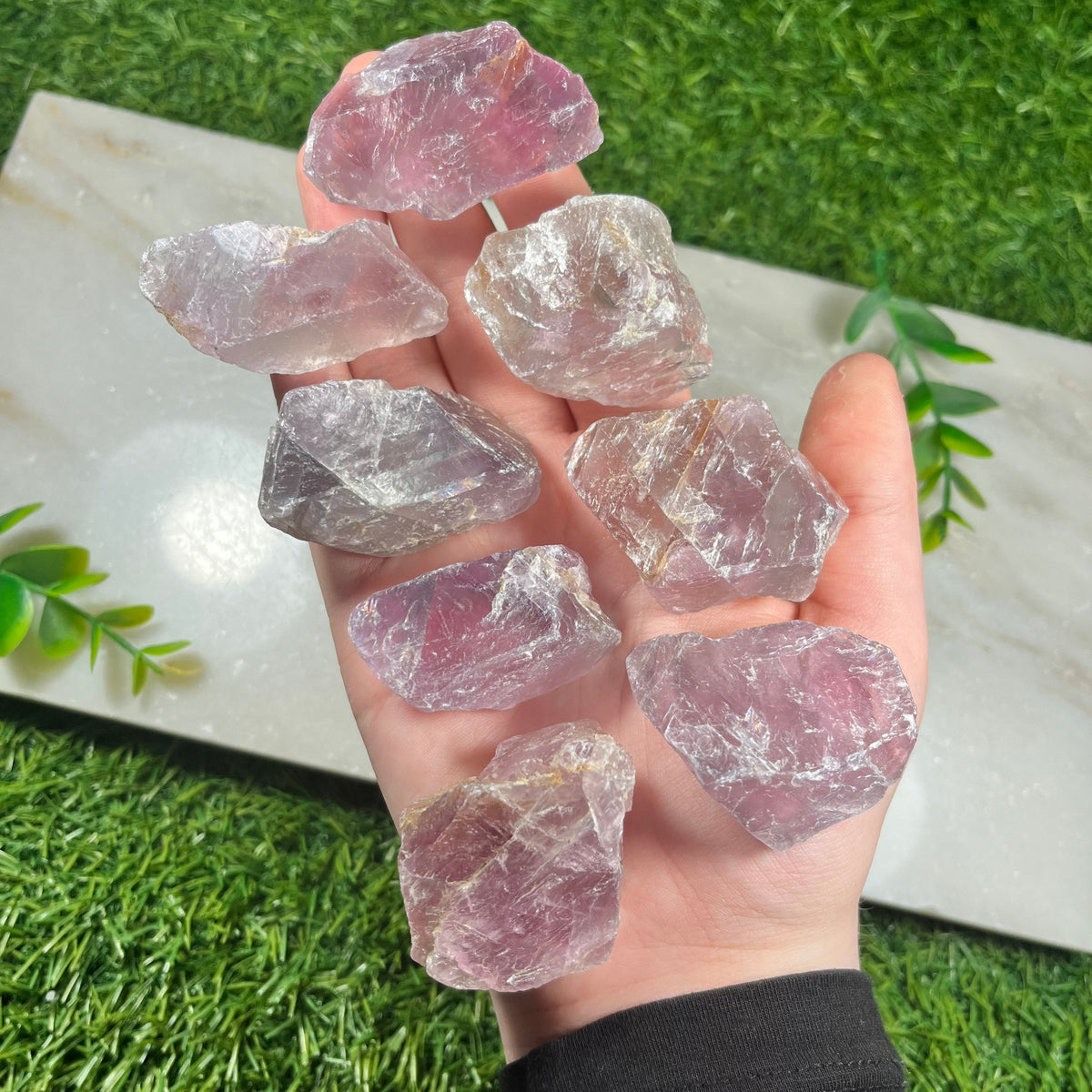 Raw Purple Flourite , Healing Crystal Chunks , Purple , Natural Gemstone , Third Eye , Protection  Ethically Sourced , UK Crystals