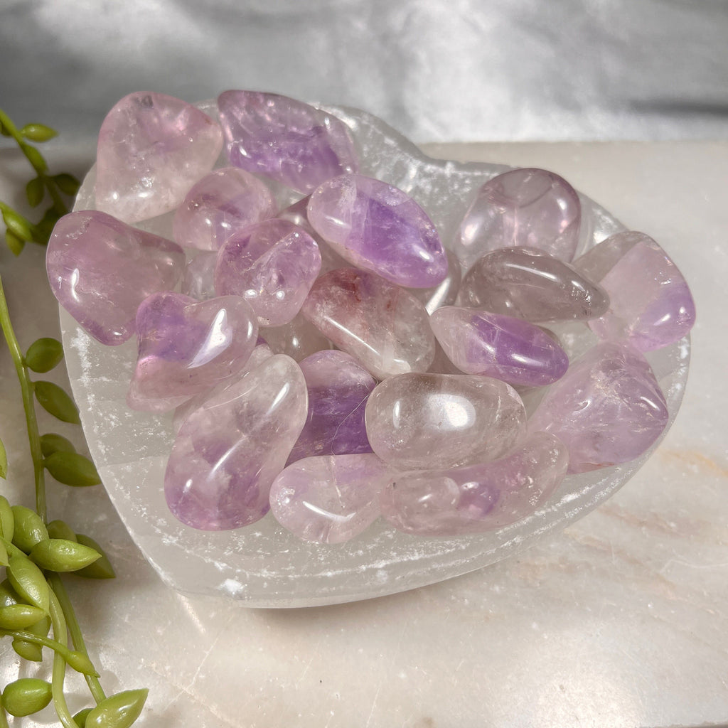 Amethyst Tumblestones, B Grade, Small  and Large Options, Ethically Sourced UK Crystal Gifts