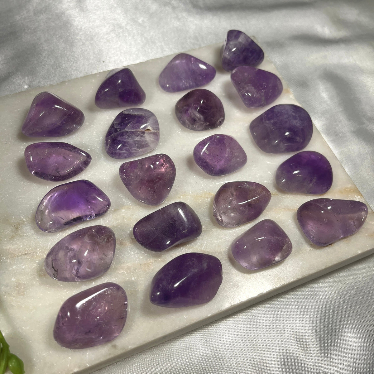 AAA Grade Amethyst Tumblestones, Amethyst Tumblestones, High Quality Lilac Amethyst, Consciously Sourced, UK Crystals
