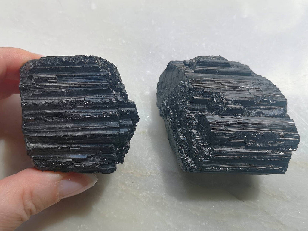 Large Raw Black Tourmaline Crystals, UK Crystals, Protection Crystal, Ethically Sourced, Healing Crystals, Black Crystals, New Home Gift
