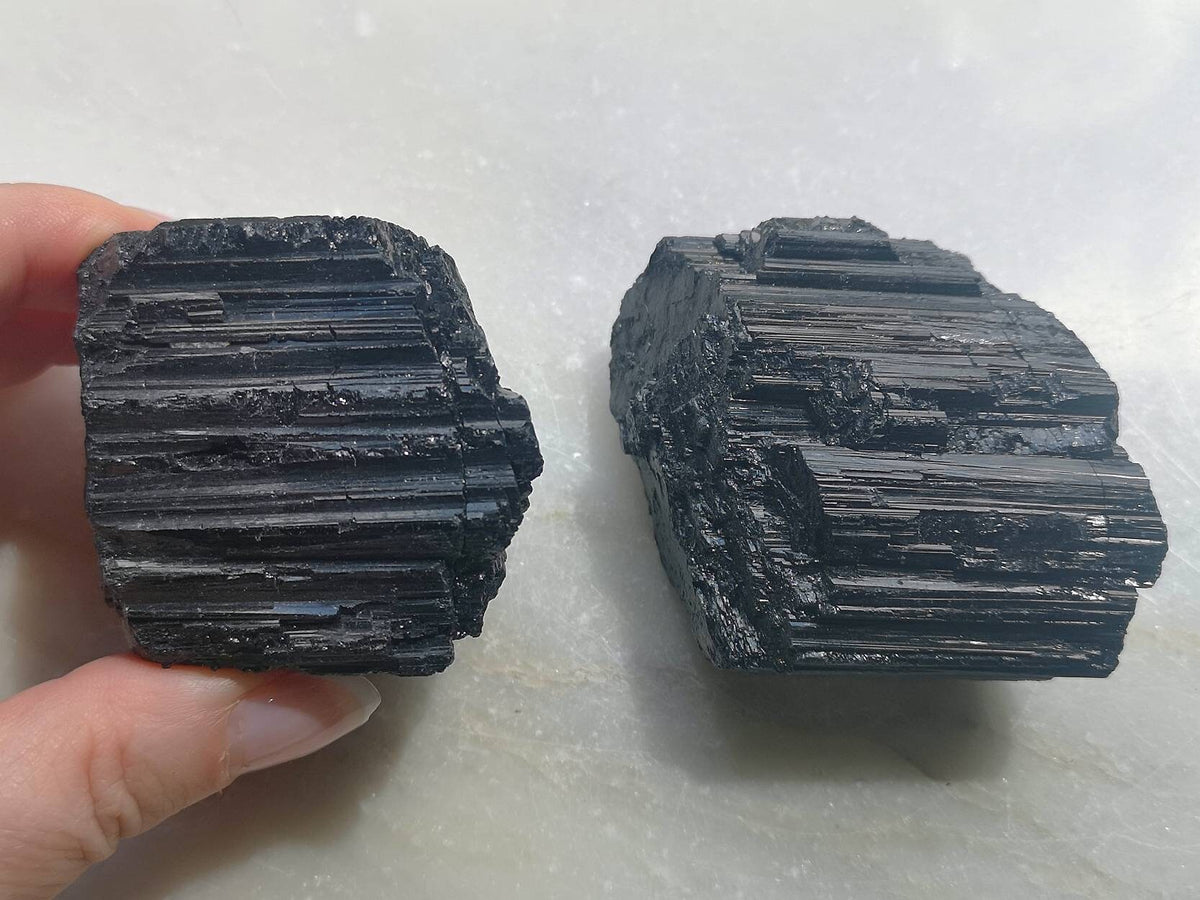 Large Raw Black Tourmaline Crystals, UK Crystals, Protection Crystal, Ethically Sourced, Healing Crystals, Black Crystals, New Home Gift