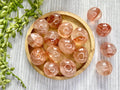 Fire Quartz Tumblestones, Red Hematoid Crystals, Gemstone for grounding, Root and Sacral Chakras, Ethically sourced, UK healing stones