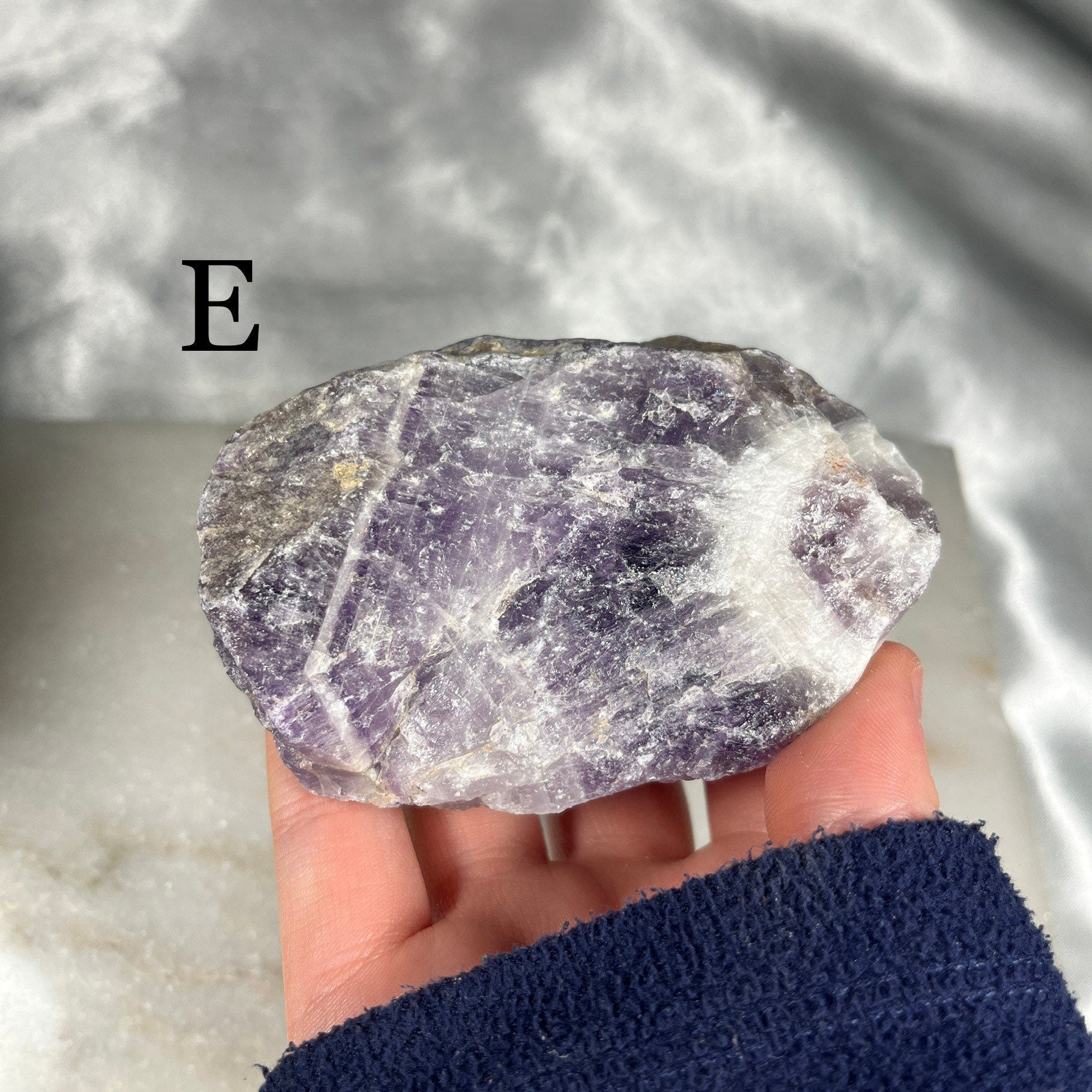 Raw Chevron Amethyst Crystal, Dream Amethyst Stone, Ethically Sourced UK Crystals, Reiki Healing Chakra Stone, Purple Crystal Gift for her