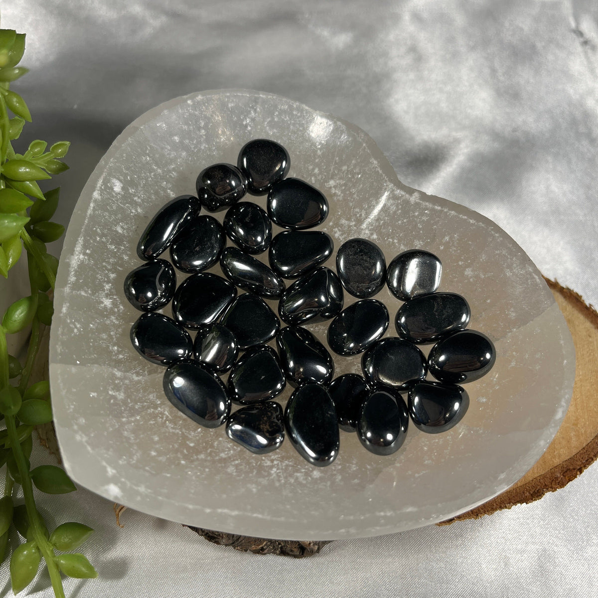 Hematite Tumblestones, Small and Large Options, Deflect Negativity, Protection Stone, Consciously Sourced | UK Crystals | Gift