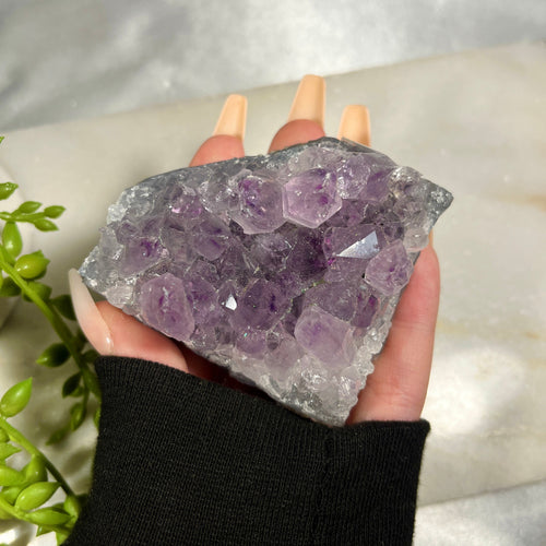 Amethyst Crystal Clusters, Raw Amethyst Geodes, Raw Amethyst, Purple Crystals, Soothe Anxiety, Consciously Sourced, UK Healing Crystals