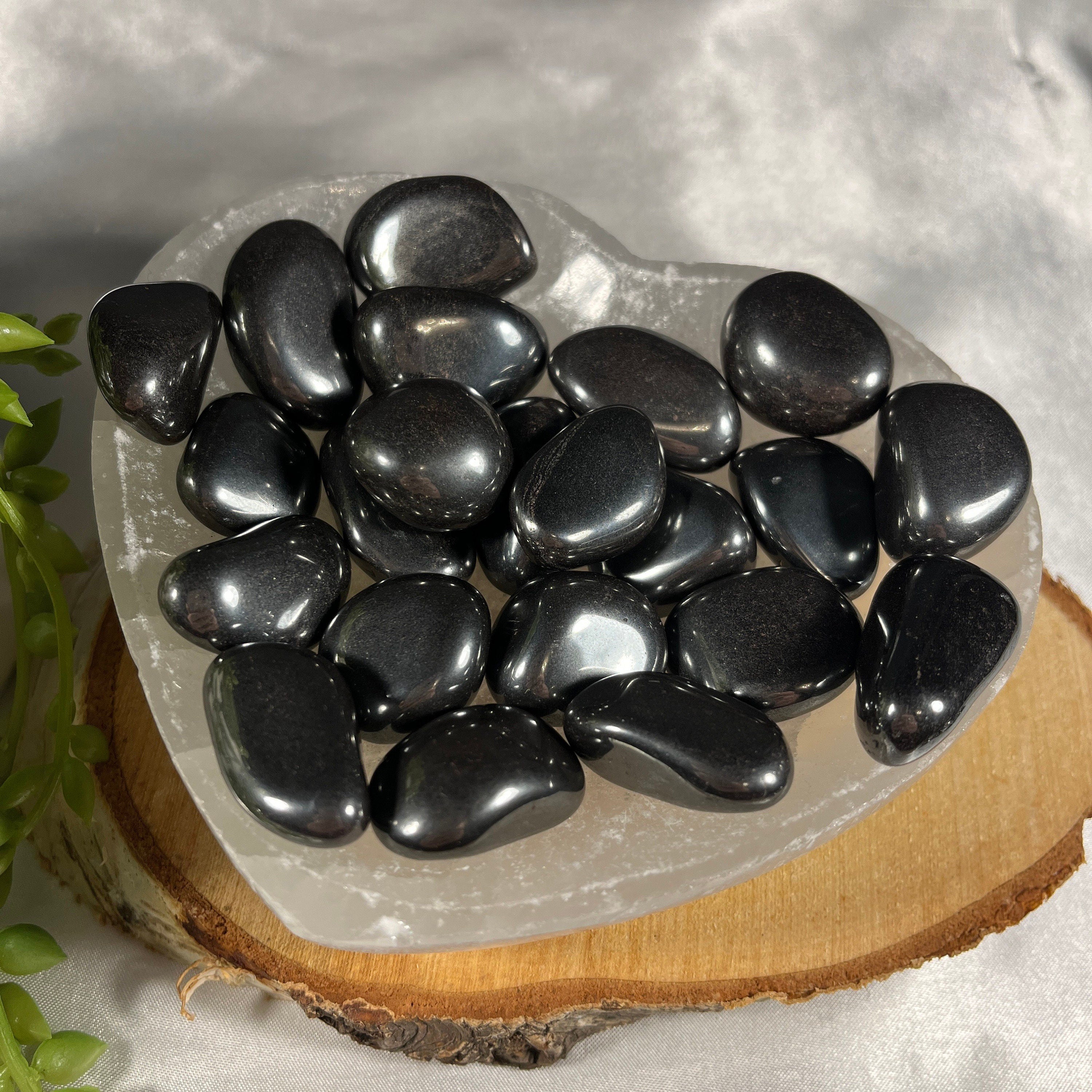 Hematite Tumblestones, Small and Large Options, Deflect Negativity, Protection Stone, Consciously Sourced | UK Crystals | Gift