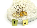 Sterling Silver Citrine Earrings Dangle, Solar Plexus Chakra Gemstone Earrings for Women, Metaphysical Shop, November Birthday Gifts for her