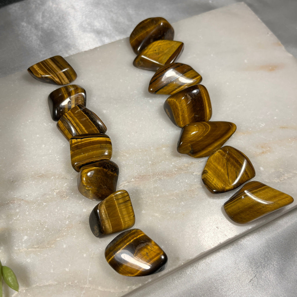 Tigers Eye Tumblestones,  Ethically Sourced UK Crystals