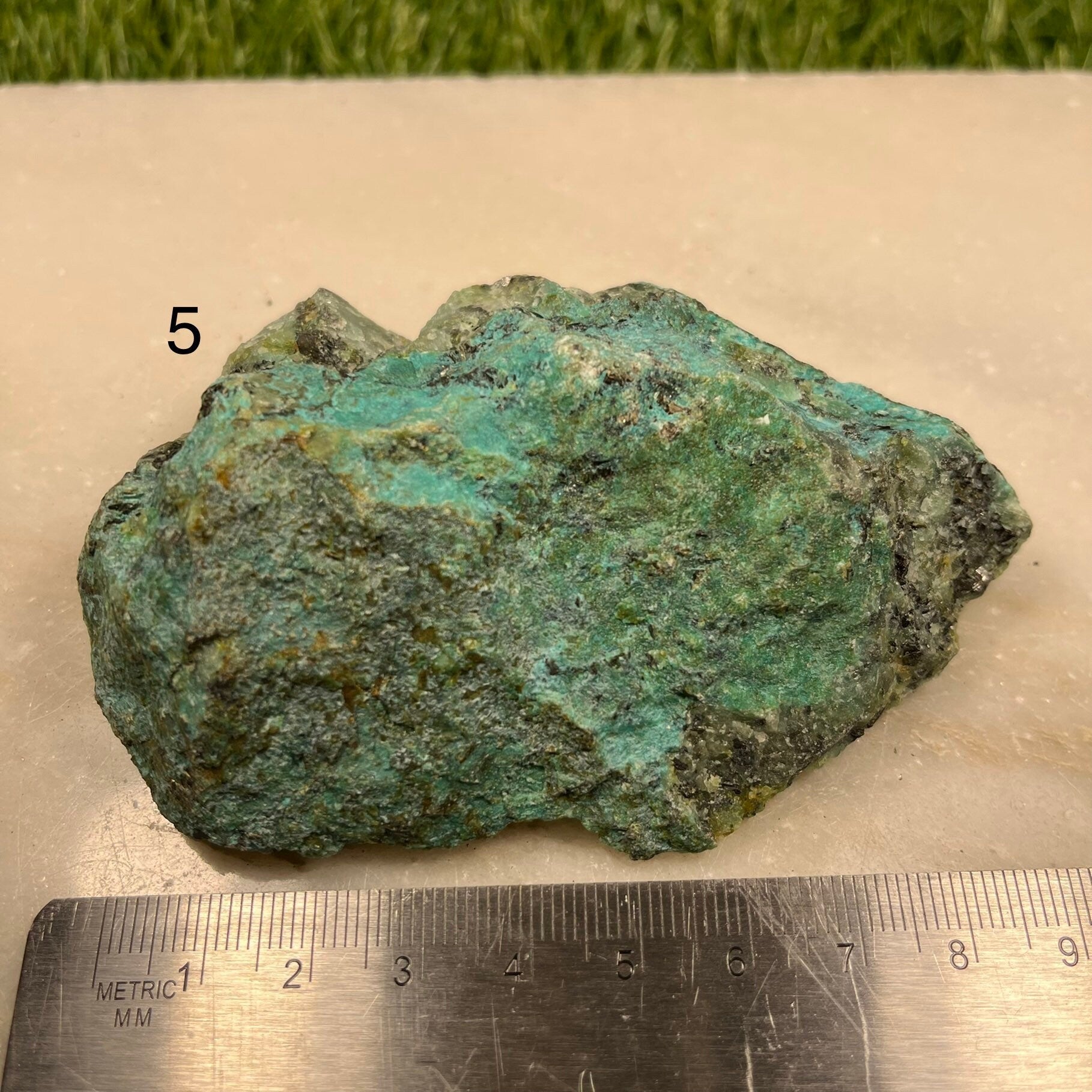 Raw African Turquoise Crystal, UK Crystals, Ethically Sourced, Healing Crystals, Crystal Gift, Reiki Stones, Green Raw Crystals
