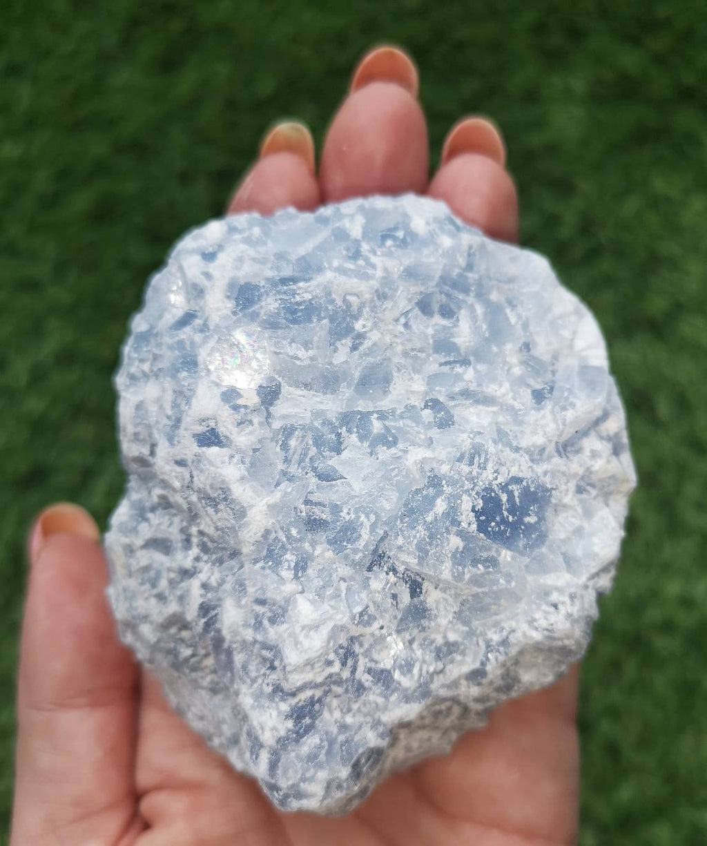 Beautiful large raw blue calcite chunks, Ethically Sourced UK Crystals, Unique Gifts, Reiki, Chakra / Revision Tool / Throat Chakra