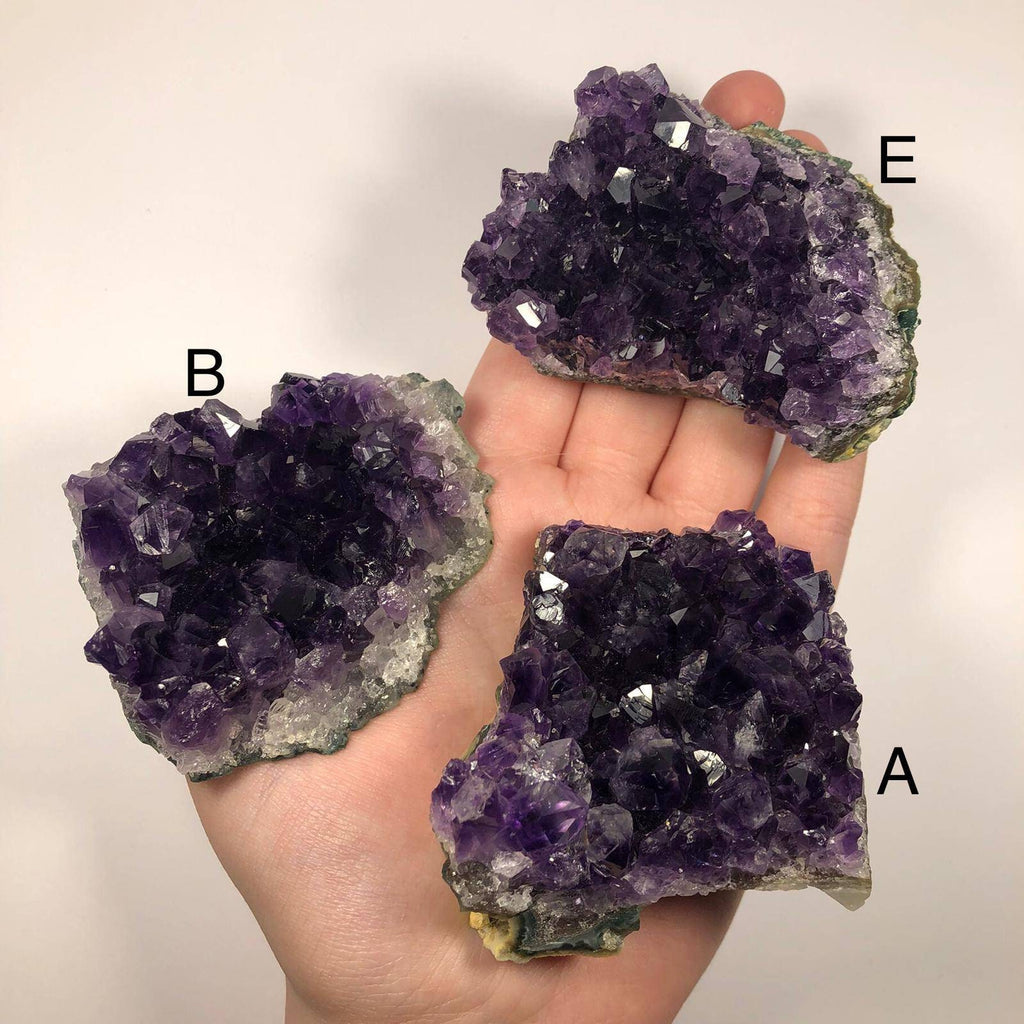 AAA Grade Brazilian Amethyst Clusters, High Quality Amethyst Crystals, Ethically Sourced UK gifts