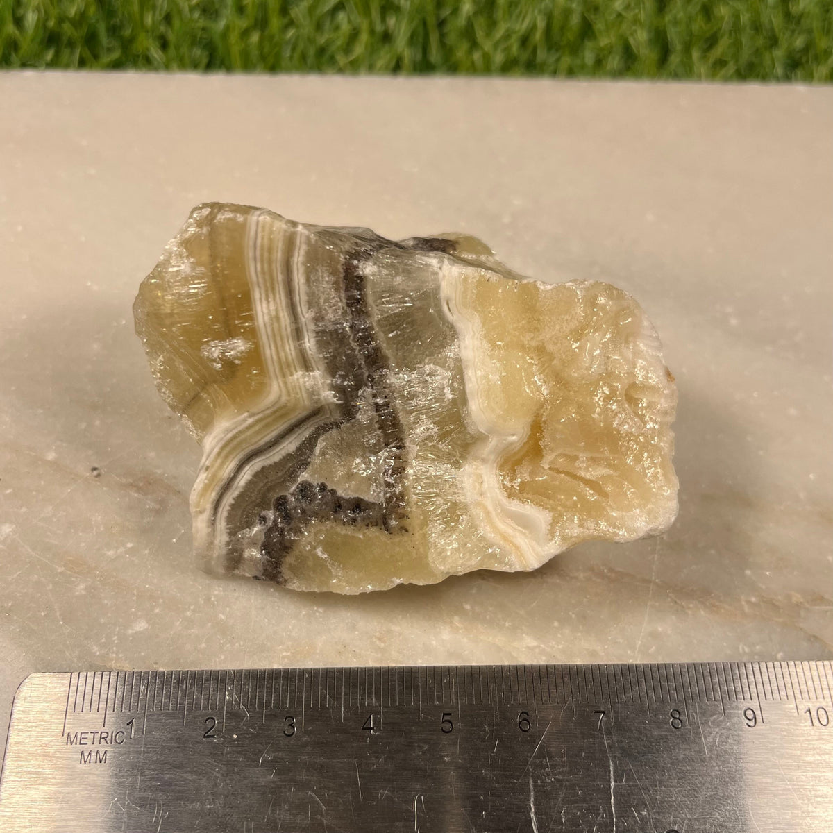 Zebra Calcite Crystals, Raw Phantom Calcite Chunks, Balances all Chakras, Ethically Sourced UK Healing Crystals, Reiki Stones