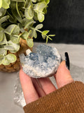 Raw Celestite Clusters, Throat Chakra Healer, Celestite Geodes, Blue Crystals. Consciously Sourced | UK Crystals