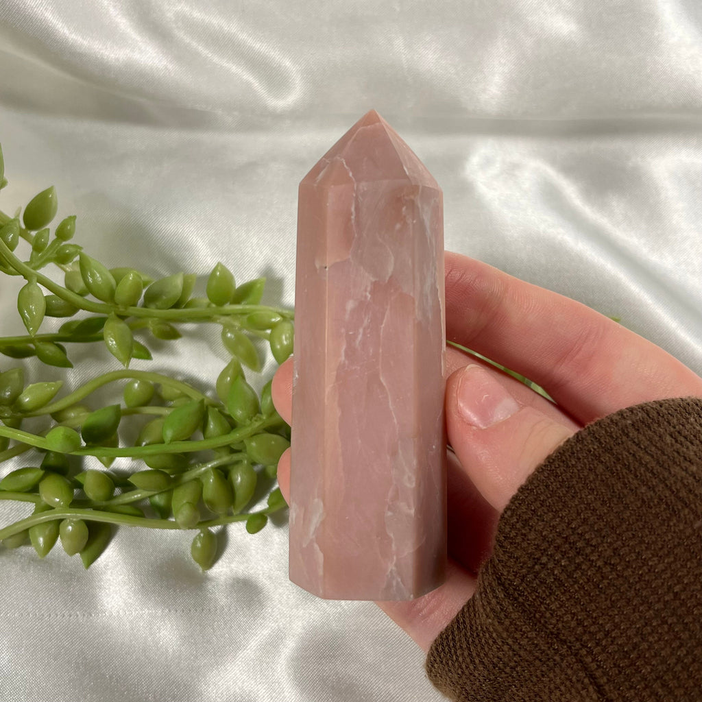 Pink Opal Towers, Pink Crystal Obelisks, Pink Opal Generators, Heart Chakra Reiki Stones, Pink Crystals | Statement Pieces | Gift