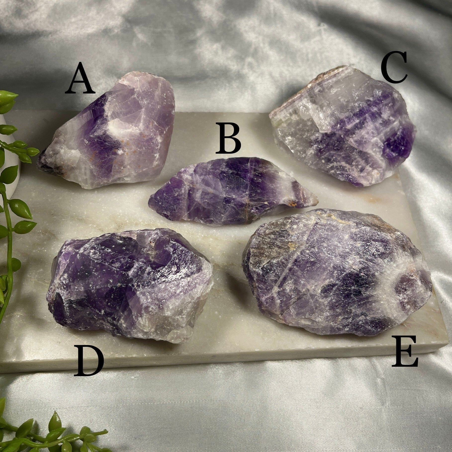 Raw Chevron Amethyst Crystal, Dream Amethyst Stone, Ethically Sourced UK Crystals, Reiki Healing Chakra Stone, Purple Crystal Gift for her