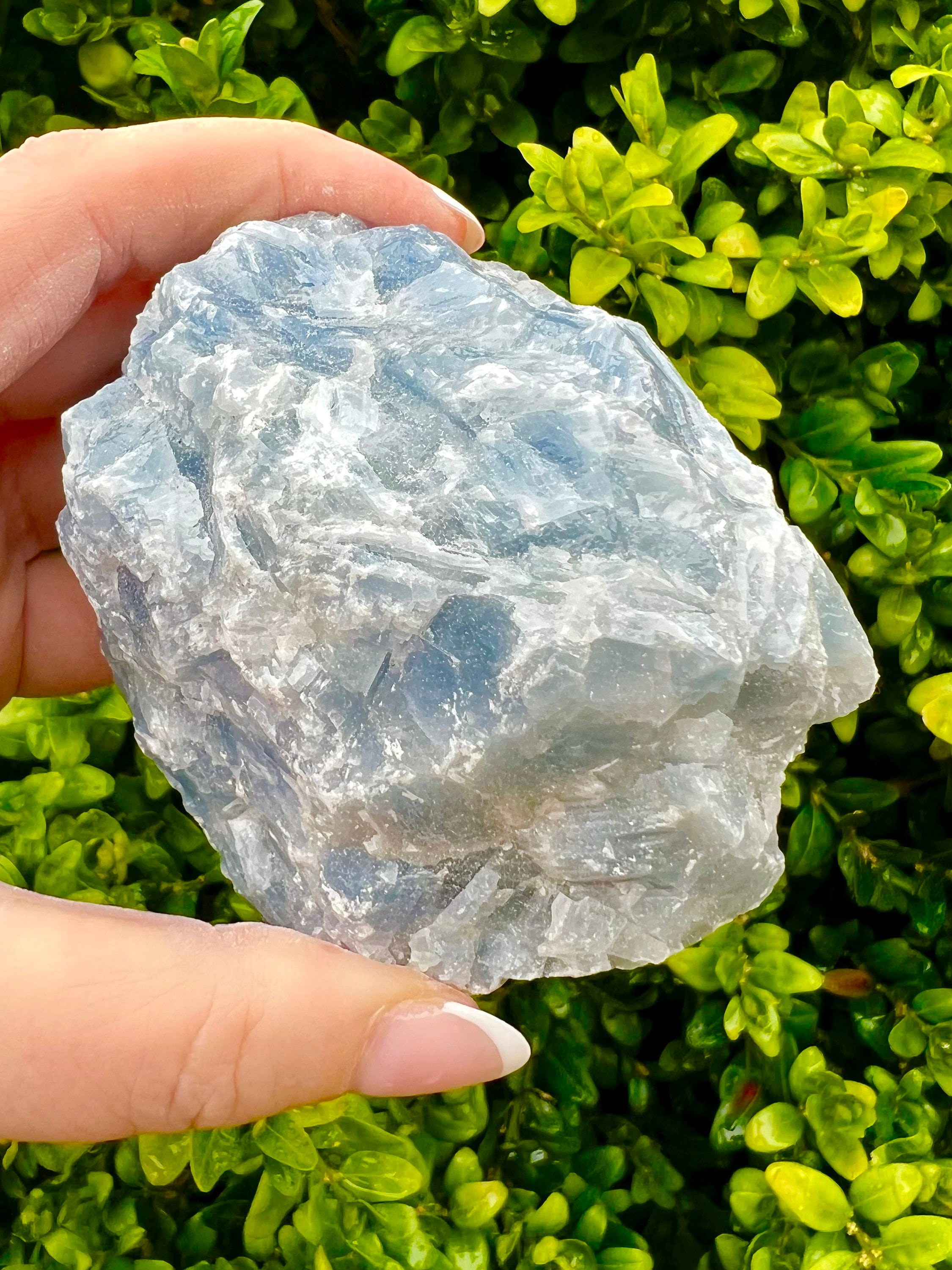 Blue Calcite Crystals Large Raw Chunks, UK Crystals, Ethically Sourced, Crystal Gift