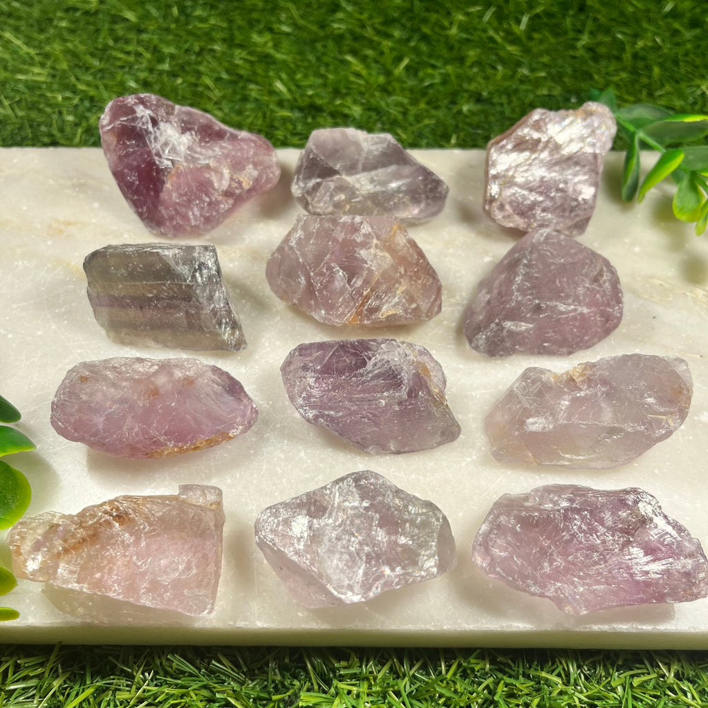 Raw Purple Flourite , Healing Crystal Chunks , Purple , Natural Gemstone , Third Eye , Protection  Ethically Sourced , UK Crystals