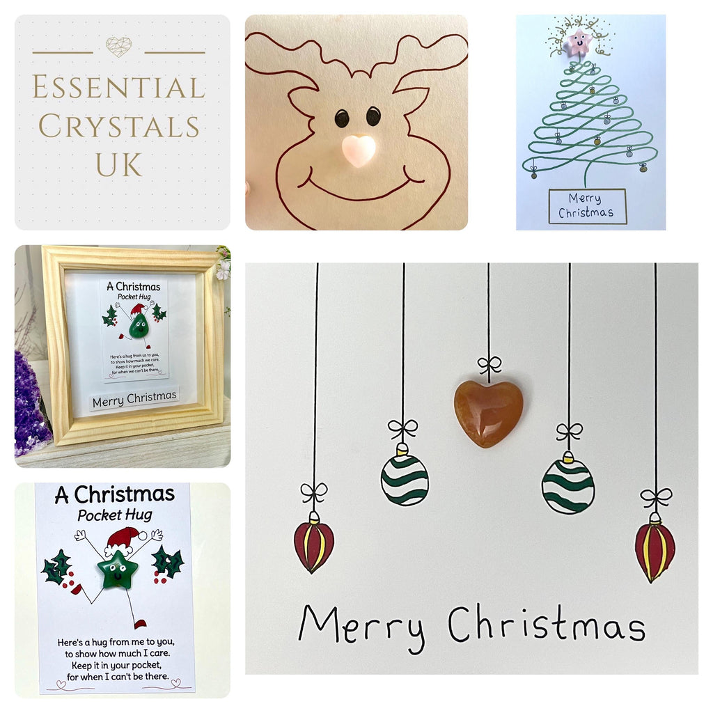 Framed crystal gift for Mum and Dad, hand drawn picture for Mum and Dad, Healing crystals thank you gift,  wall art present for Mothers Day