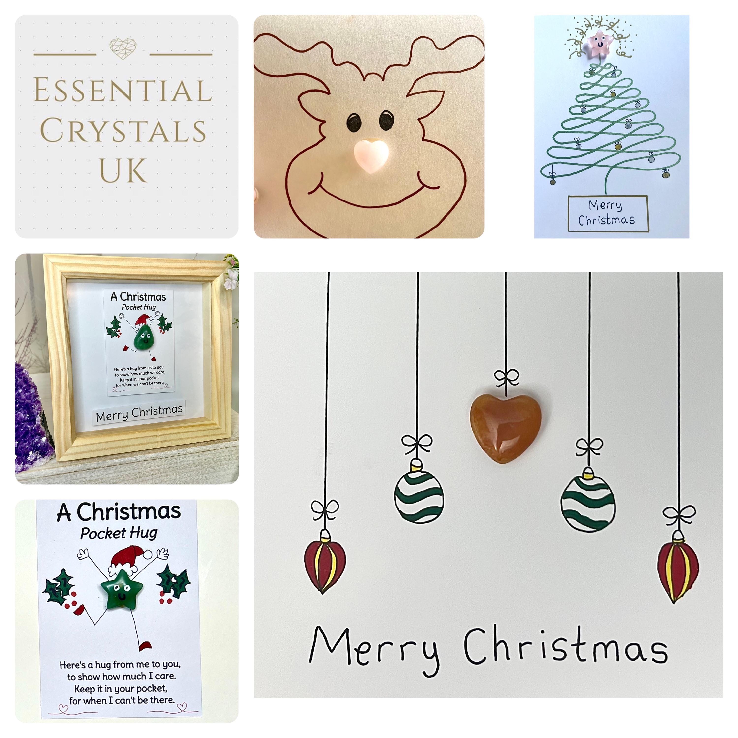 Framed crystal gift for Mum and Dad, hand drawn picture for Mum and Dad, Healing crystals thank you gift,  wall art present for Mothers Day