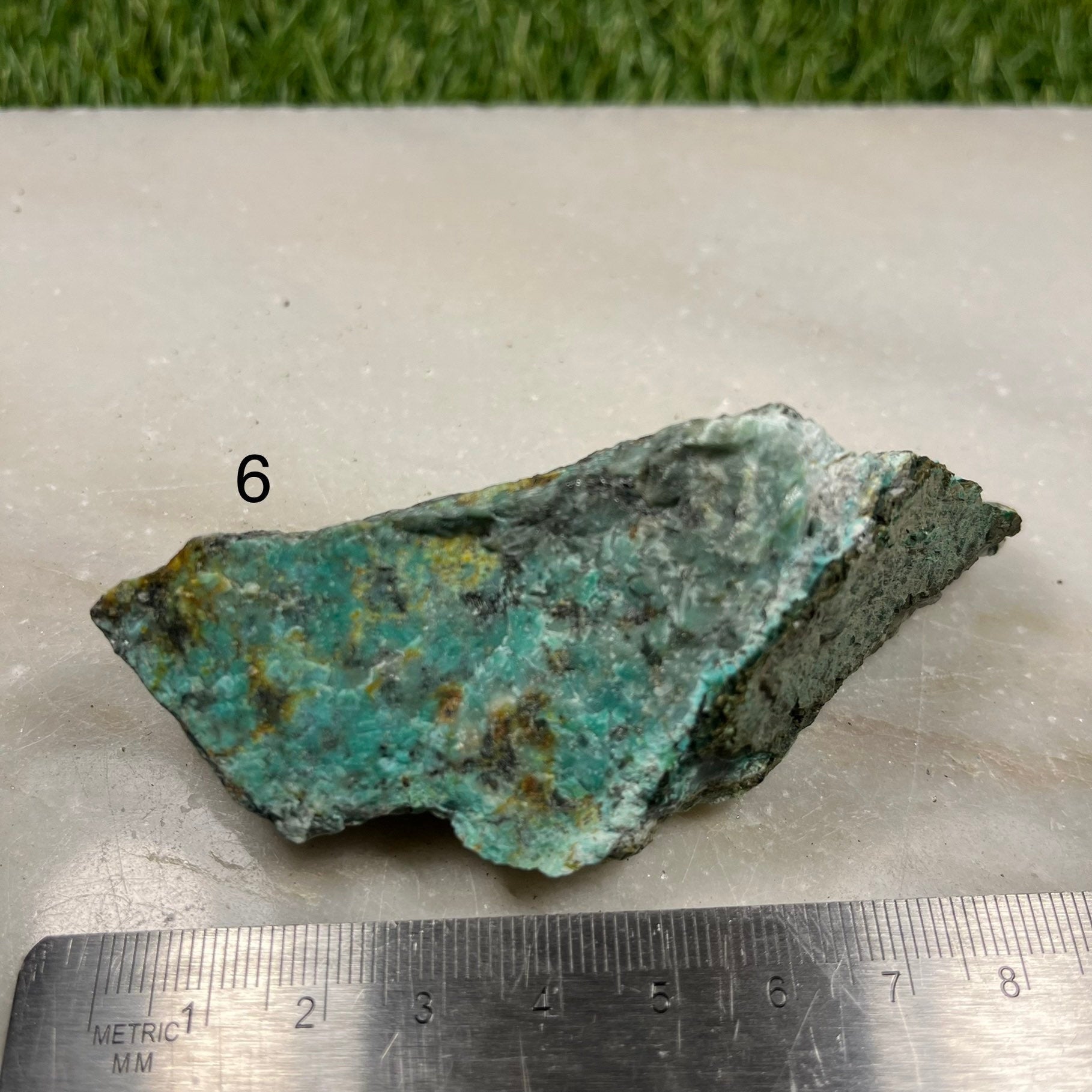 Raw African Turquoise Crystal, UK Crystals, Ethically Sourced, Healing Crystals, Crystal Gift, Reiki Stones, Green Raw Crystals