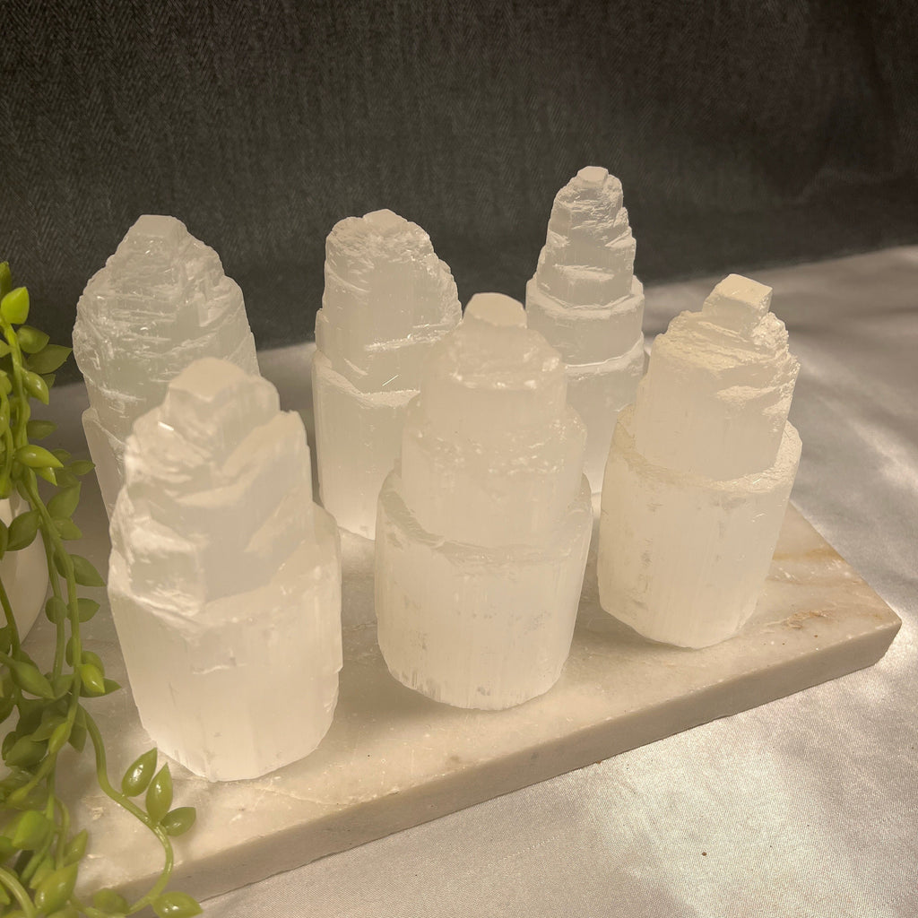 Raw Selenite Mountain, Selenite Lamps, Crystal Lamps, Satin Spar Tower, Rainbow Lamp, White Lamp, Christmas gift, Crystal present